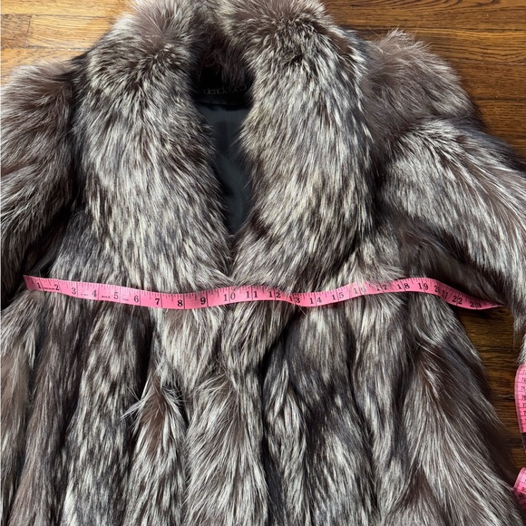 Frederick Gelb black silver fox fur coat - Picture 9 of 15